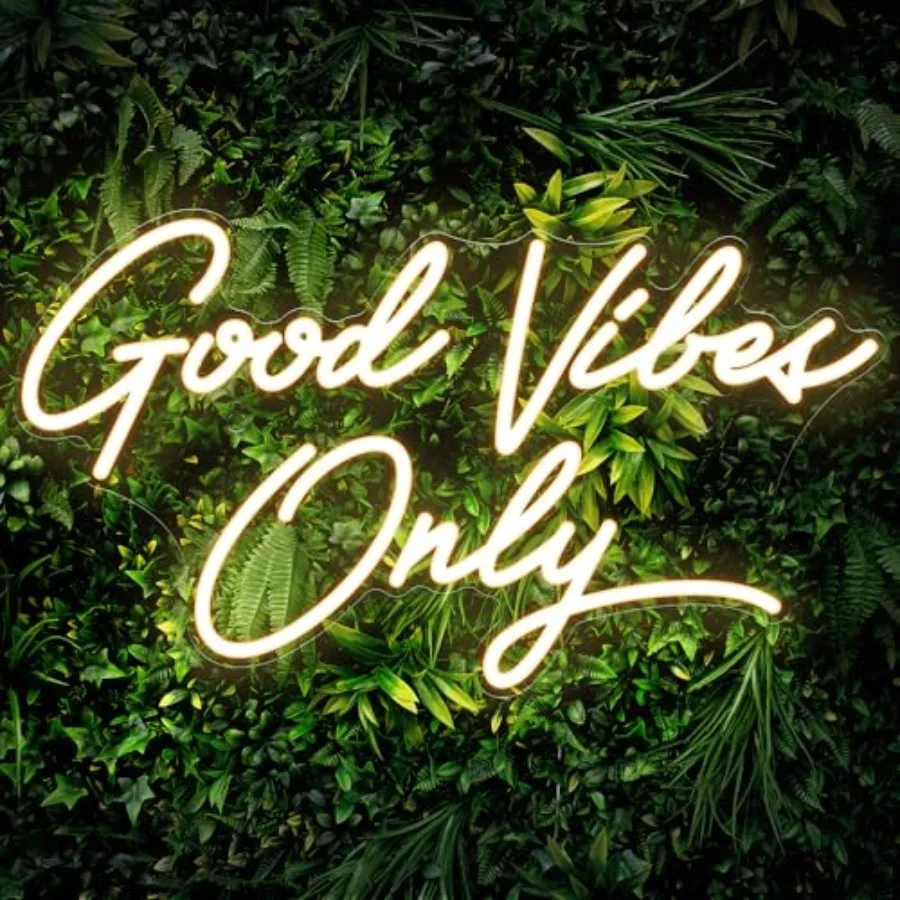 

Neon Signs for Wall Decor 17.7" x 9.9" LED Sign for Bedroom, Party, Bar, Salon - Best Gifts for Birthday, Christmas