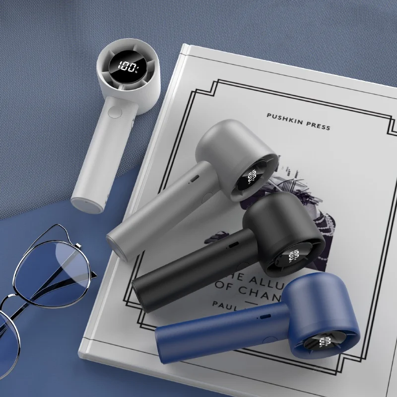 100-скоростной высокоскоростной электрический перезаряжаемый ручной вентилятор, мощный удобный вентилятор, портативные турбовентиляторы