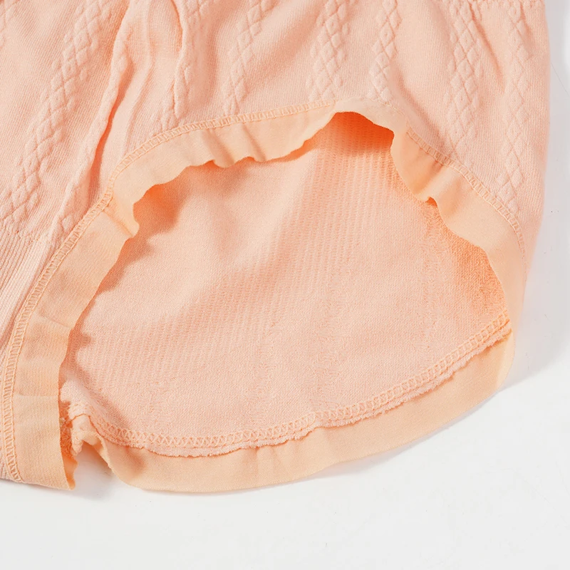 Zwangerschaps Kleding Vrouwen Hoge Taille Ruches Onderbroek Comfort Ademend Slipje Zwanger Gebreide Stevige Naadloze Slip