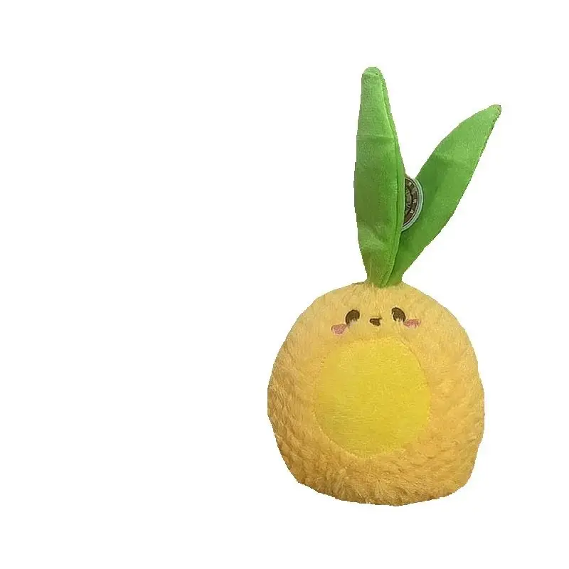 22CM Yellow Cute Pineapple Cartoon Plush Toy Soft Decorative Piece Fruit Plant Doll Perfect for Children's Festival Birthday