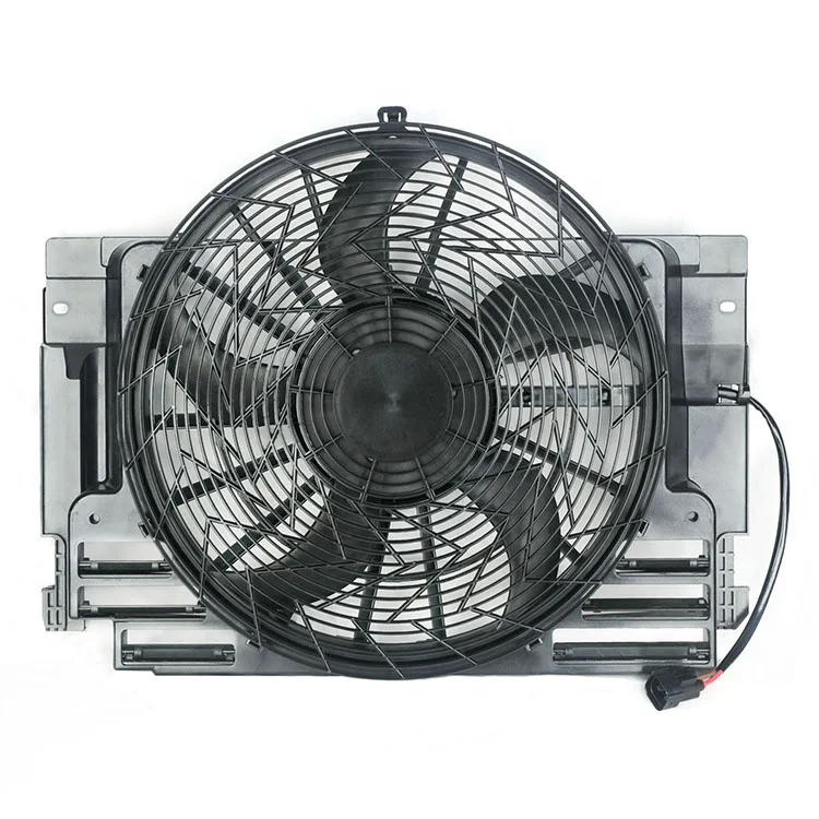 Brand New 64546921940 64546919051 Car Cooling Radiator Fan Assembly for E53 X5 400W Car Radiator Condenser