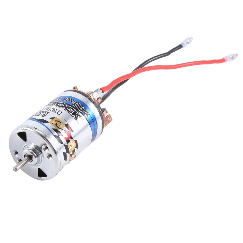 550 Brushed Motor & 480A Waterproof Brushed ESC Speed Controller With 5V/3A BEC For 1:10 RC Crawler Axial SCX10 TRX4