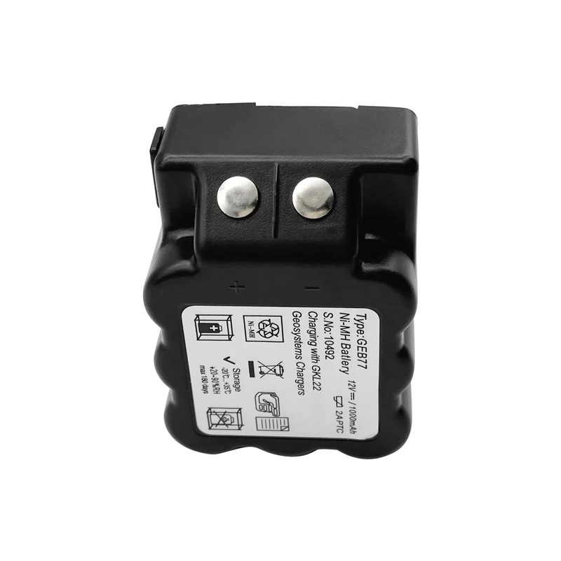 GEB77 1000mAh Battery For Leica TC600 900 Series Total Station Surveying Equiment Replacement Recharger 12V NI-MH Battery