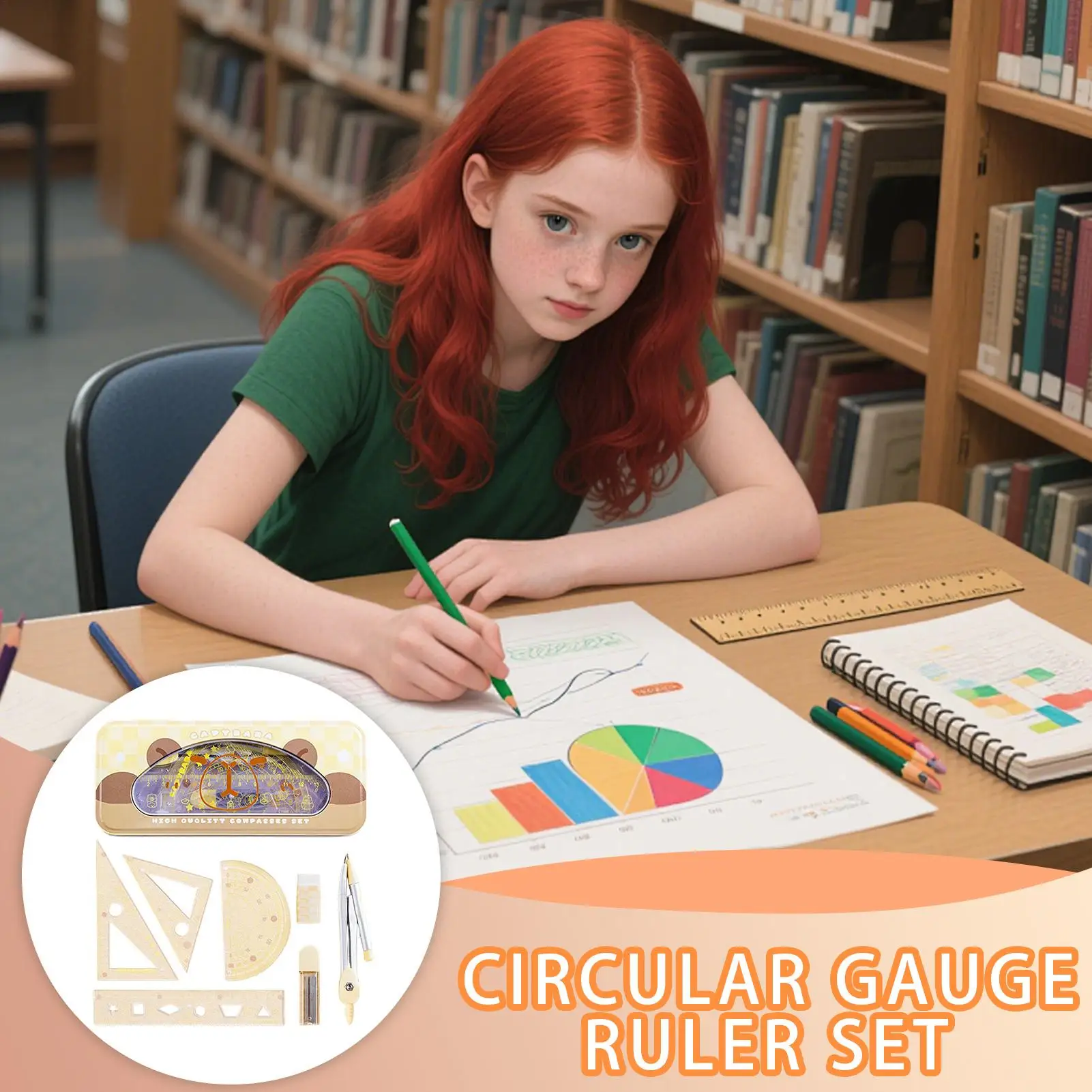 

Набор для черчения из 8 предметов с тематикой Капибары, прозрачный, безопасный, с измерительными линейками, для детей, для школы, класса, учебы, экзаменов, творчества, колледжа, обучения