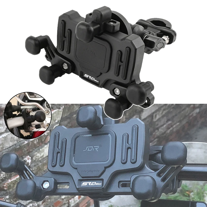 

For Loncin Voge SR4 MAX SR4MAX 2022 2023 Accessories Motorcycle Handlebar Mobile Phone Holder GPS Stand Bracket