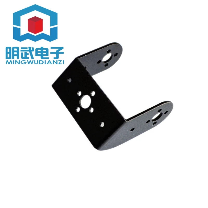 Oblique U-shaped Bracket Steering Gear PTZ Bracket Fraser 995 Standard Steering Gear Bracket Robotic Arm Robot Accessories