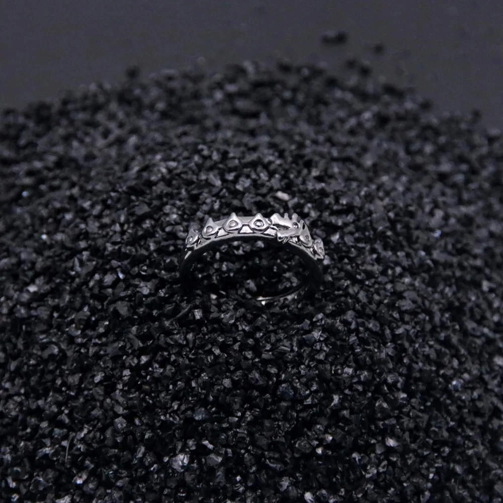 Os Sete Pecados Mortais Anime Dragon Ring para Homens, Nanatsu No Taizai, Cosplay Unisex, Acessórios de Jóias Ajustáveis