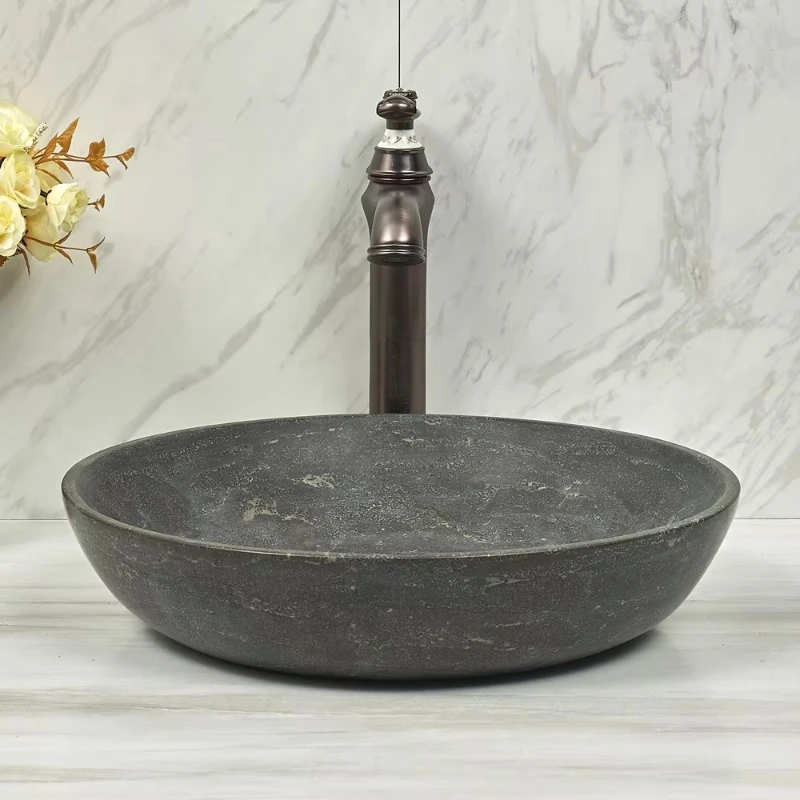 

Premium round small bathroom sink for apartment
