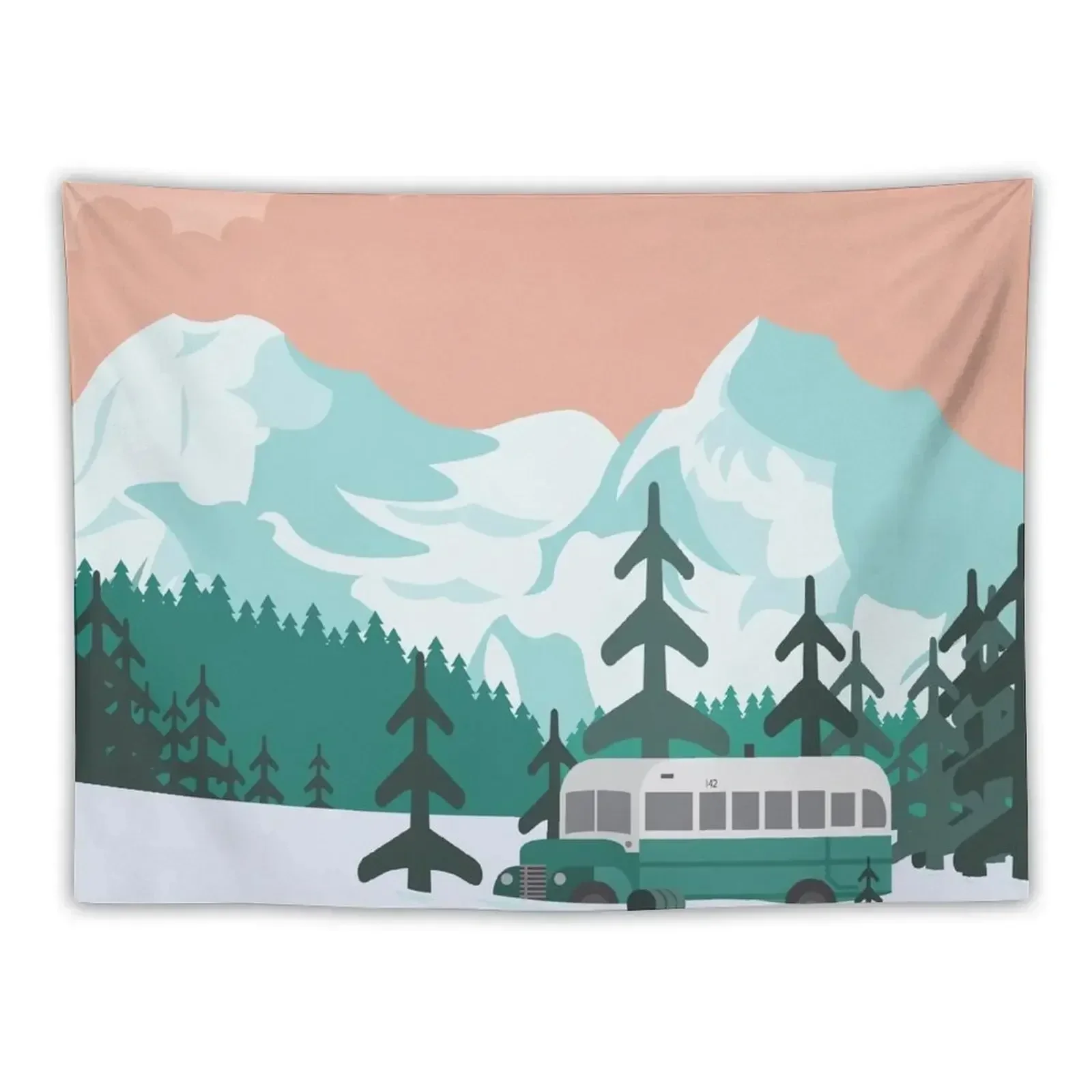 

Into the Wild Tapestry Wall Art Room Ornaments Bed Room Decoration Tapestry