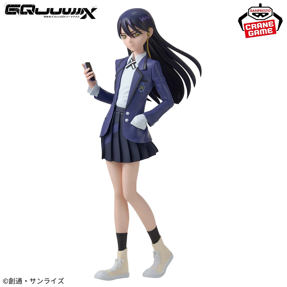 100% Original en Stock Bandai Spirits Banpresto Kidou Senshi Gundam GQuuuuuuX Nyaan Anime Figura Modelo Decoración Colección Juguete