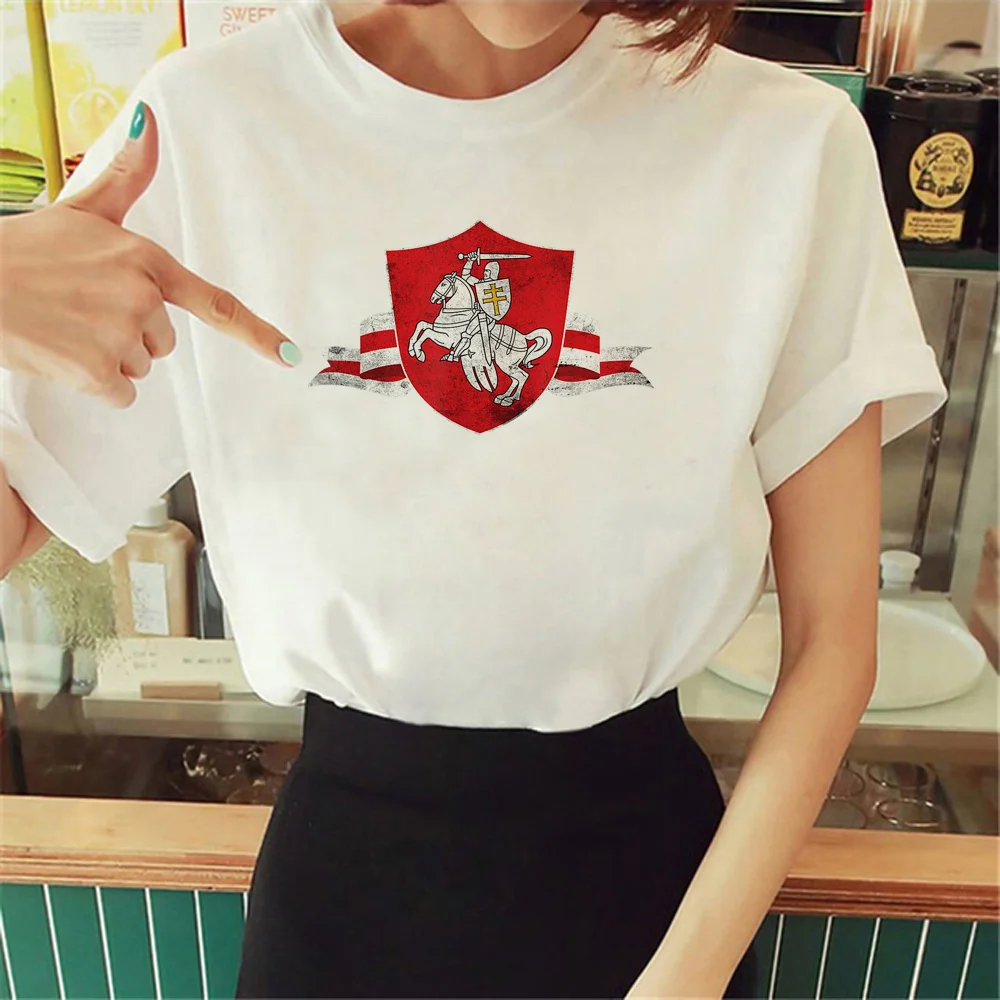 Belarus Tee women graphic designer Tee female streetwear y2k clothes