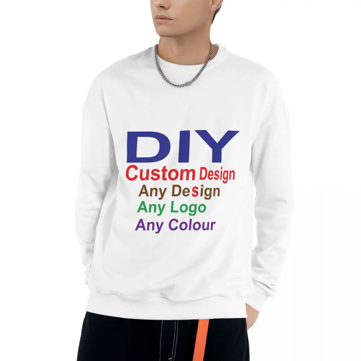 

DIY Custom Design Any Design Any Logo Any Color Do It Yourself Casual Sweatshirts Men Women Cotton Basic Hoodies Pullover Hiphop