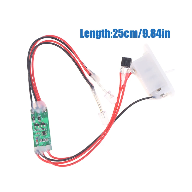 Two-color LED Light Strobe Flashing Module, 3-12V for RC Model Car Warning System
