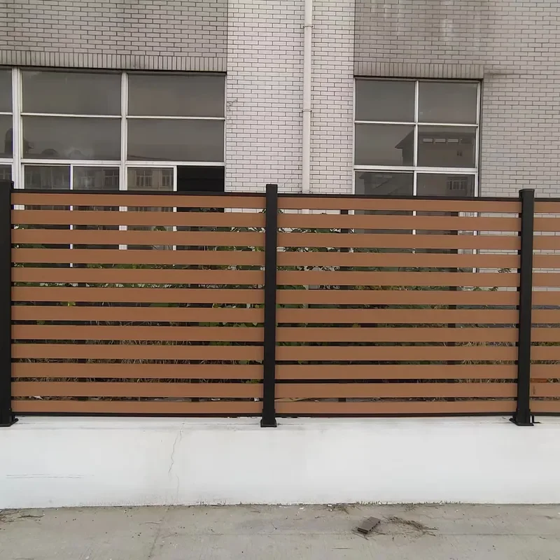 High Privacy & Security WPC Fence - Easy-to-Install Fire-Retardant Composite Fencing
