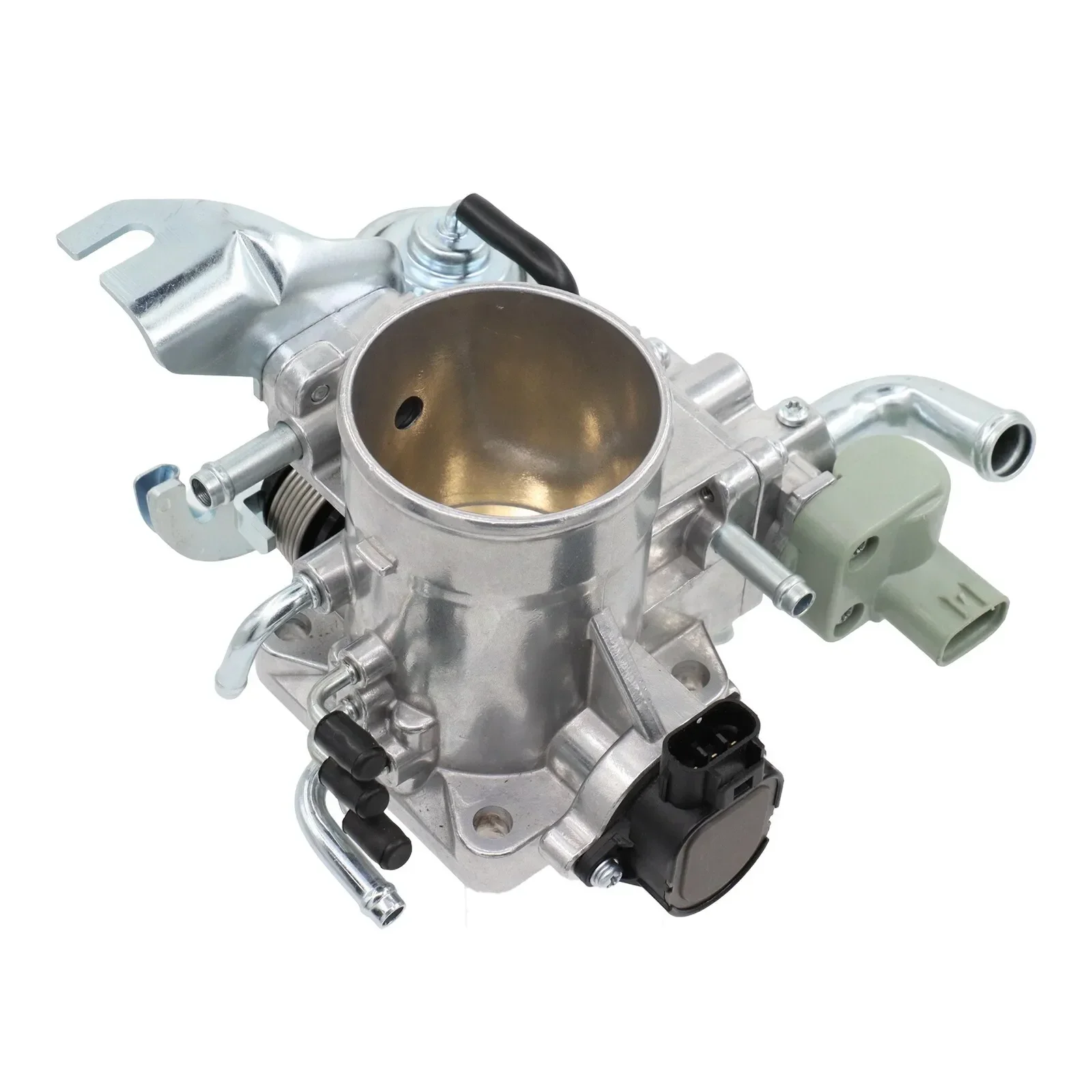 22210-75210 High Quality Fuel Throttle Body Valve 2.4L 2.7L Sliver For 1997-2004 Toyota 4Runner