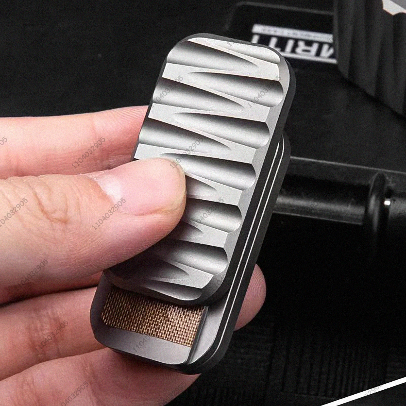 Edc fidget slider cartão infinito empurrar metal fidget spinner tdah fidget engrenagem gadget alívio do estresse anti ansiedade meninos presente