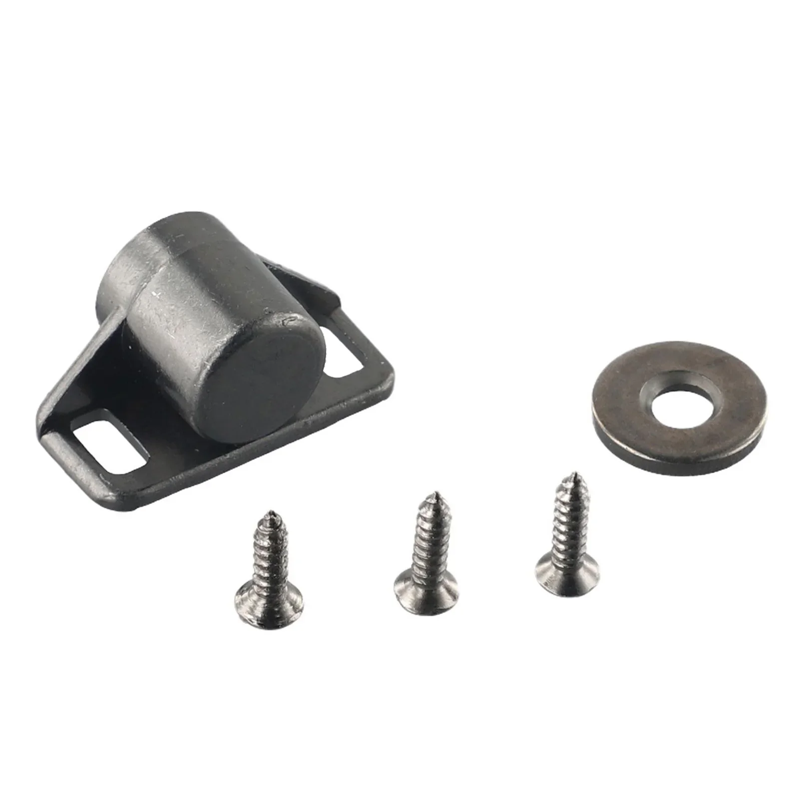 Cupboard Closer Cabinet Catches Grey Hardware Not Easy To Rust Zinc Alloy 1 Pcs Catch Latch Drawers Furniture New