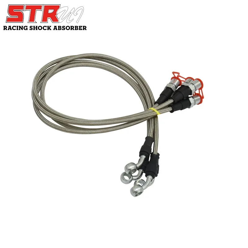 STR 4x4 Car Accessories Suspension 3-4'' Lift Shock Absorber with Brake Hose Shock  for Wrangler JK