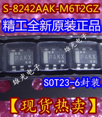 

10 шт./лот S-8242AAK-M6T2GZ PAKX PADQ PA**SOT23-6 интегральная схема