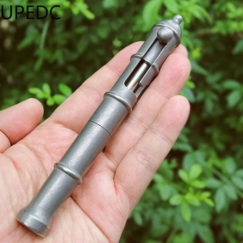Ручка из титанового сплава, ручка с орнаментом EDC, индивидуальная ручка для подписи G2, заправка