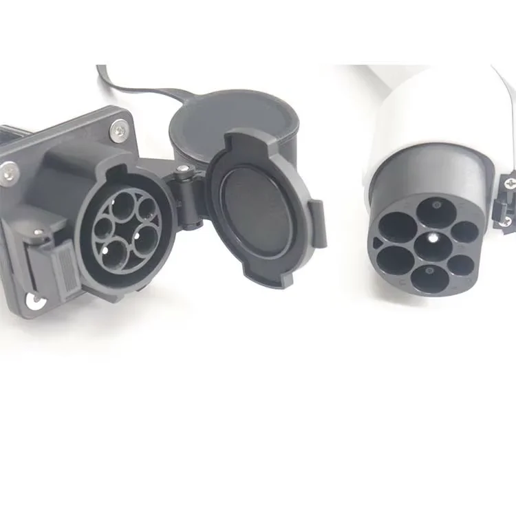 Véhicule électrique unique 32 ampères 1 phase chargeur de voiture ca T1-Gb Ev adaptateur de charge de voiture