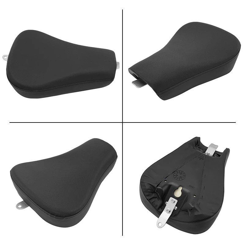 Motorcycle Black Front Driver Rider Solo Seat Cushion For Harley Sportster XL 72 48 1200 Iron 883 XL1200X 2010-2015 Accessories