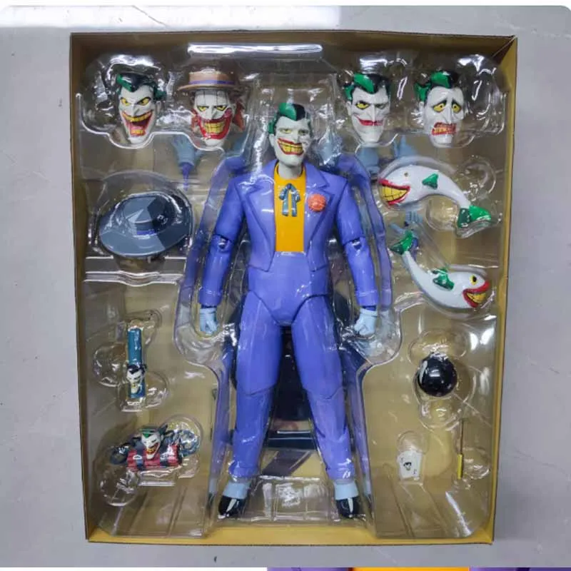 재고 있음 1/6 조커 애니메이션 액션 피규어 장난감 소년/소녀/어린이/크리스마스 선물 수집용 모델 장식품