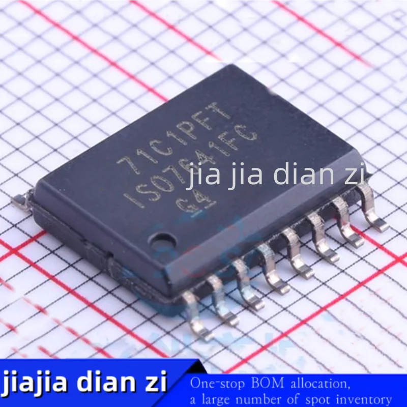 1 teile/los iso7641fc iso7641 iso7641fcdwr sop16 digital isolator ic chips auf lager