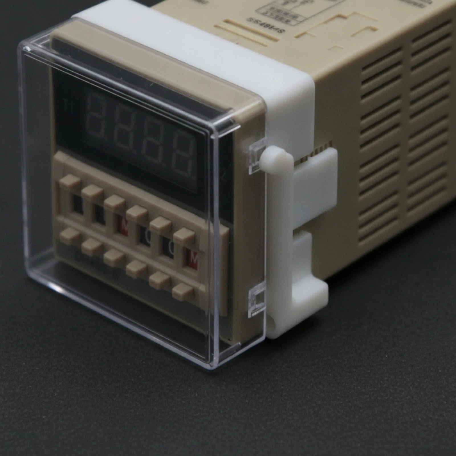 DH48S-S Digital Time Relay Vented Housing Single-Group Cyclic Timing Relay Reliable Low-Profile for Automation Technicians