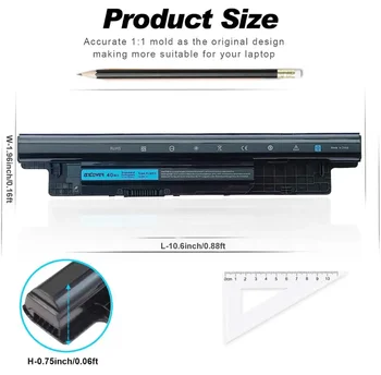 Baterie SKOWER 40Wh XCMRD pro Dell Inspiron 15 3521 3531 3537 3541 3542 15R 5537 5521 14R 3421 3437 5421 5437 Vostro 2421 2521 8 nejlepší prodej Baterie pro Dell 3542 - №1