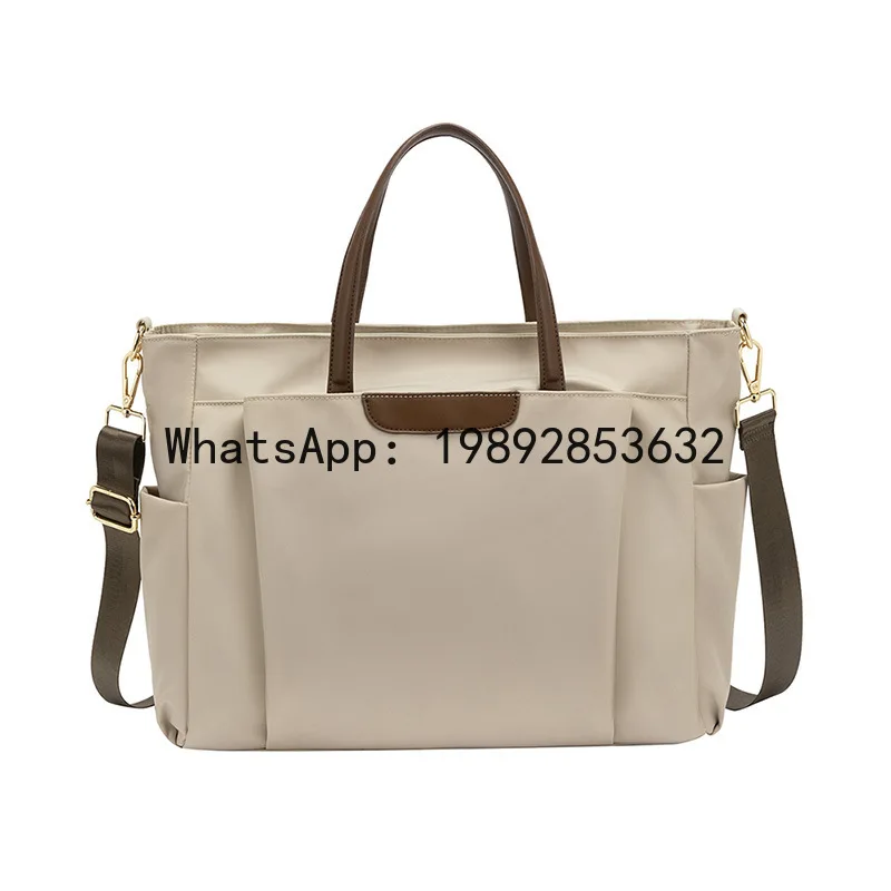 

PYJ 15.6-inch laptop bag, women's 2025 new large-capacity lightweight liner bag, business commuter briefcase