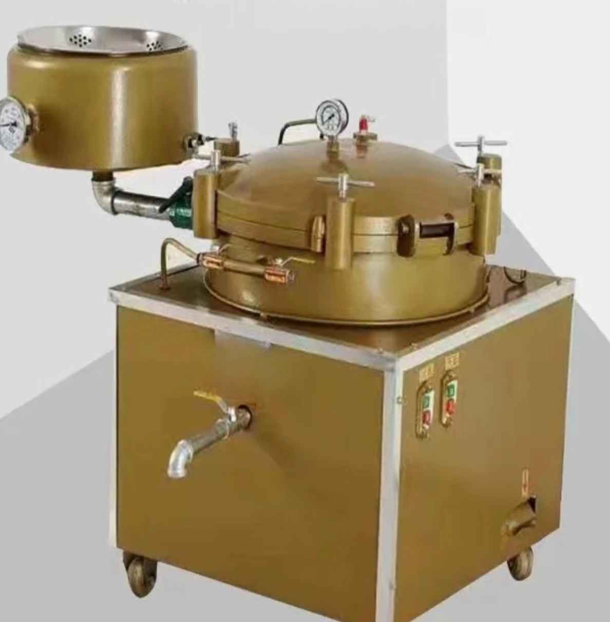 

NEW Rapeseed oil double-cylinder pneumatic oil purifier Single-cylinder pneumatic filter