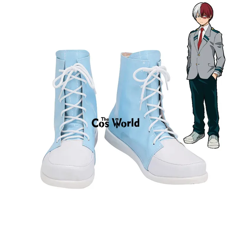 

My Hero Academia Todoroki Shoto Аниме Обувь для косплея на заказ Сапоги