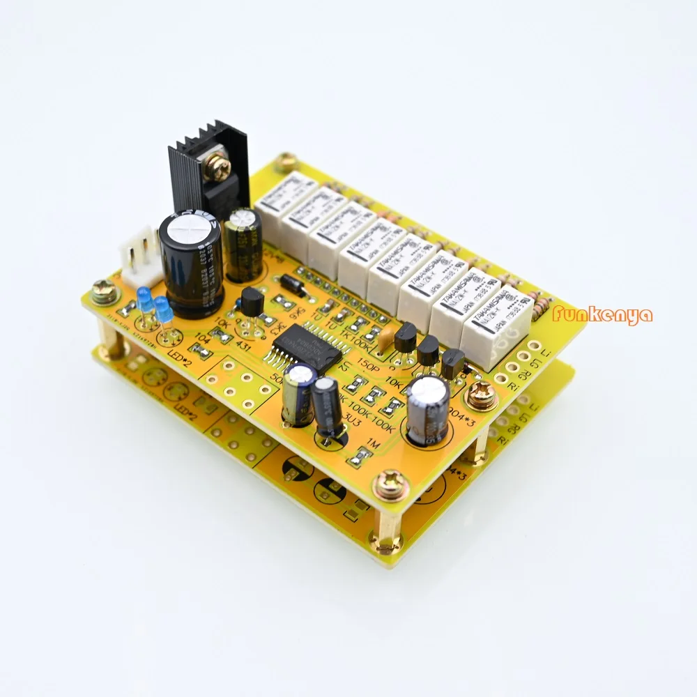 Advanced Relay Volume Control Board Six Channel Four Channel Dual Channel Potentiometer