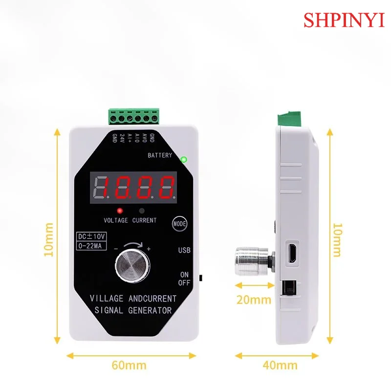 Простой генератор сигналов. Ручная ручка регулировки аналоговый генератор сигналов.
