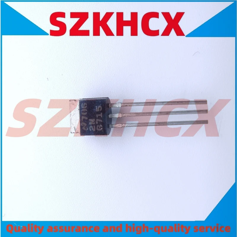 

5PCS/LOT 2N6715 Trans GP BJT NPN 40V 2A 3-Pin(3+Tab) TO-237