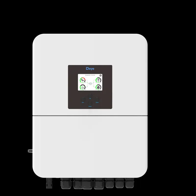 DEYE Single Phase Hybrid Inverter 3KW 3.6KW 5KW 6KW 220V/230V 50HZ OFF &ON GRID MPPT PURE SINE WAVE SUN-3.6/5/6K-SG04LP1-EU-SM2