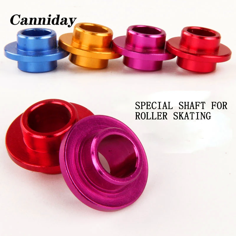 Canniday Roller skate shoes sleeve bearing sleeve axis intermediate sleeve UFO 8pcs/set