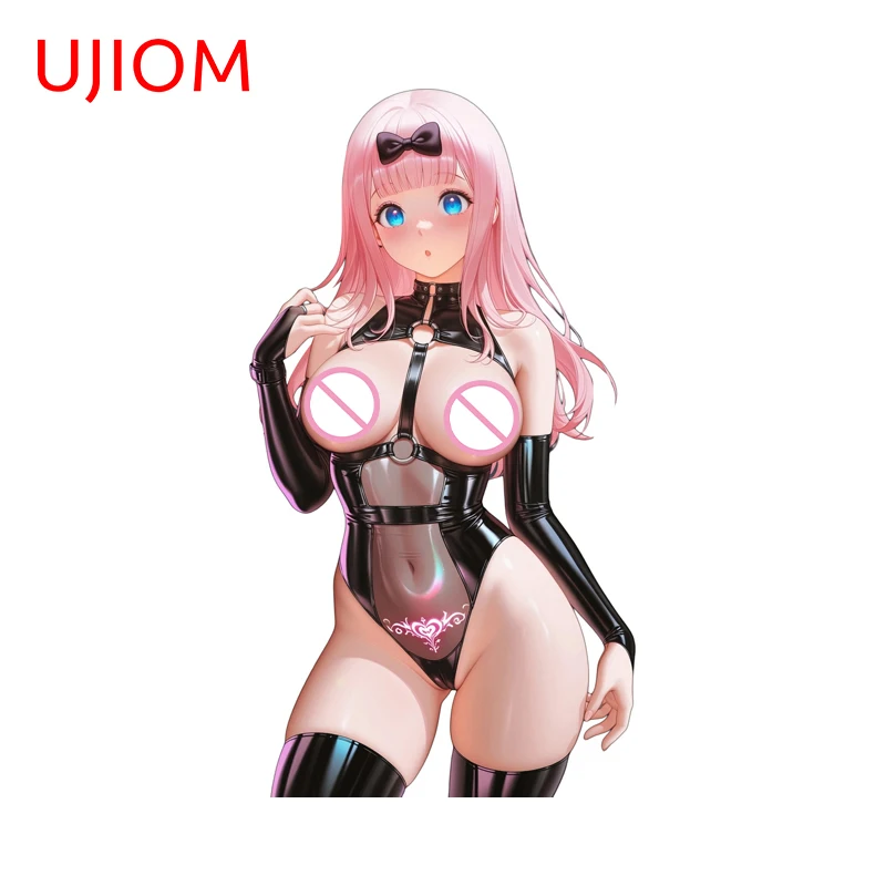 UJIOM Fascinating Anime Waifu Bodysuit Girl Wall Stickers Cool Personality Surfboard Decal Edgy Vinyl Kitchen Cupboard Decor