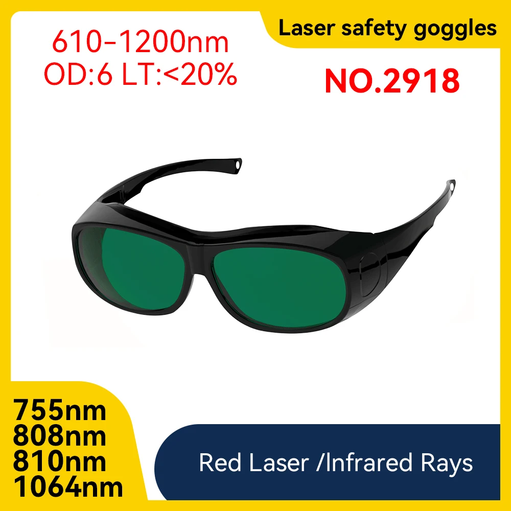 laser glasses Laser Protection 808 1064 OD6 Laser Safety Glasses Protective lenses laser protector laser protective glasses 532