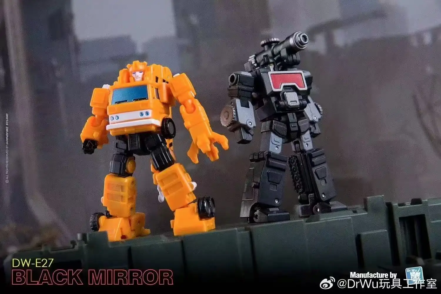 

[В НАЛИЧИИ | Трансформация Dr.Wu DW-E25 DW-E26 DW-E27 DW-E28 Черно-зеленая мини-фигурка Perceptor Grapple