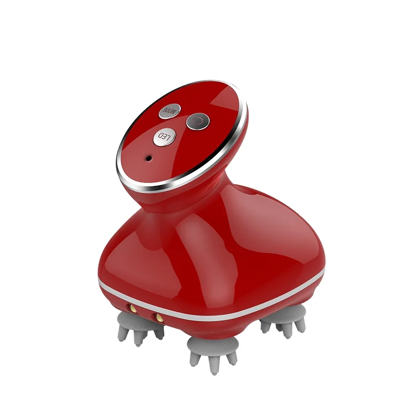

Home Care Silicone Hair Massage Electric Head Massager Vibrating Scalp Meridian Sleep Care Massage Comb