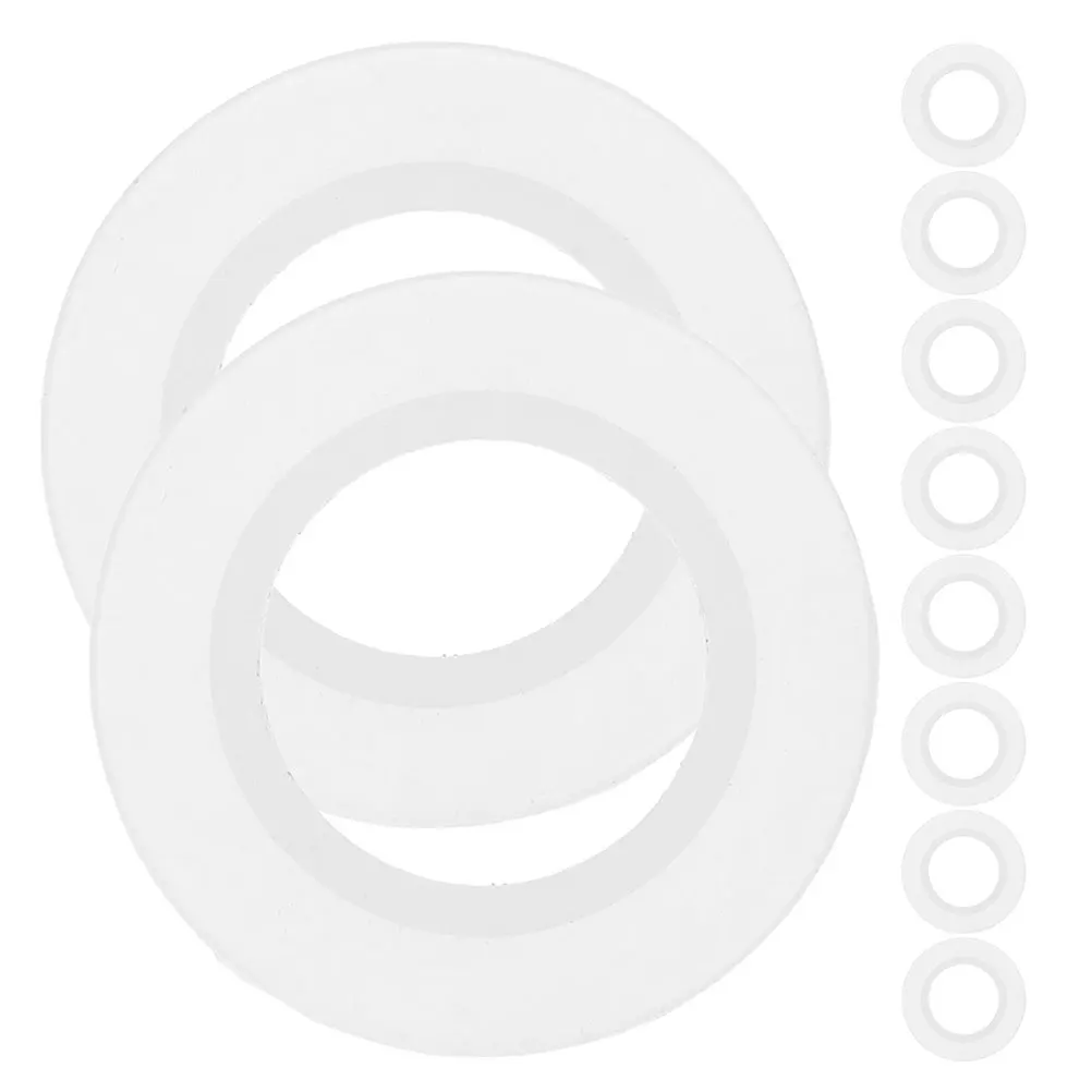 

20Pcs O Ring Gasket Replacement Durable Silicone Seal Kit for Basin Waste Sink Drainage Waterproof Home Improvement White