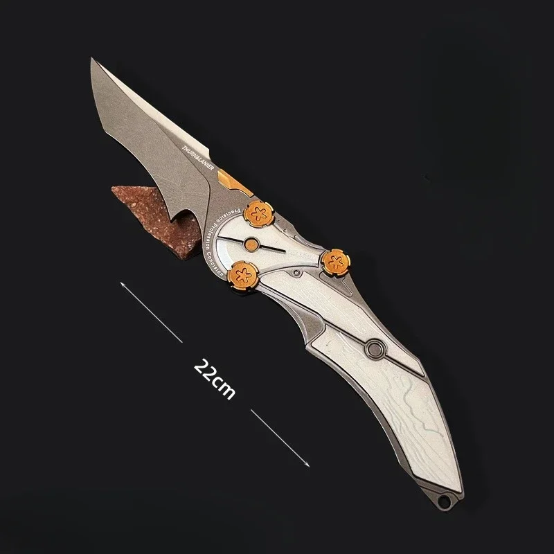 Delta Action 22cm/8.66in Metal Knife Sabita Milostivirii Game Peripherals Model Props Cosplay Collectible Boyfriend Gift Toys