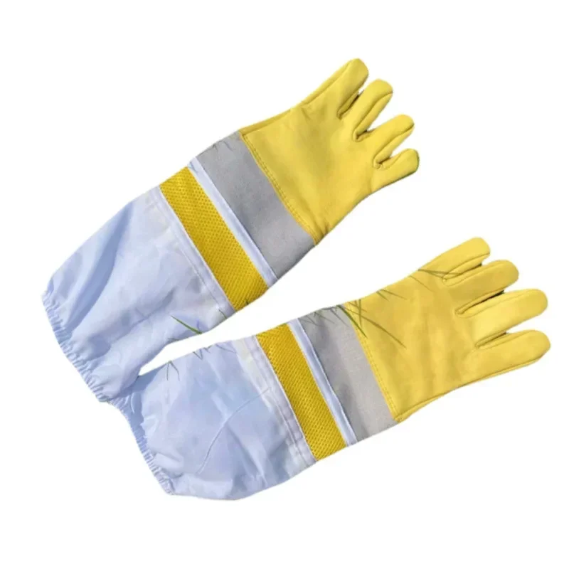 A Mesh Anti Sting And Anti Slip Protective Sheepskin Breathable Mesh Gloves