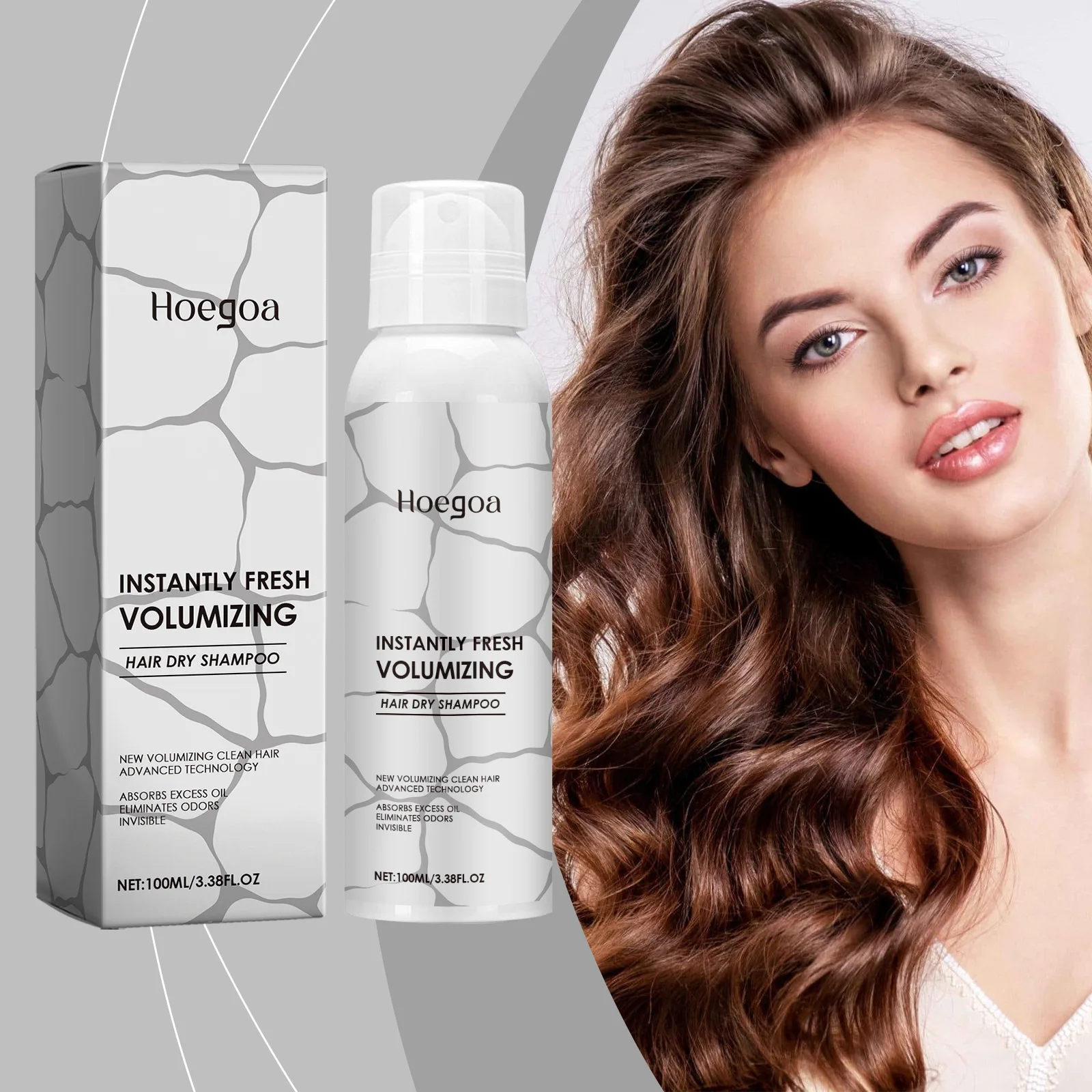 Dry Hair Shampoo Spray Oil Control Anti-Frizz Non-Greasy Volumizing Hair Deep Moisturizing Refreshing Hair Care Shampoo Spray - view 4
