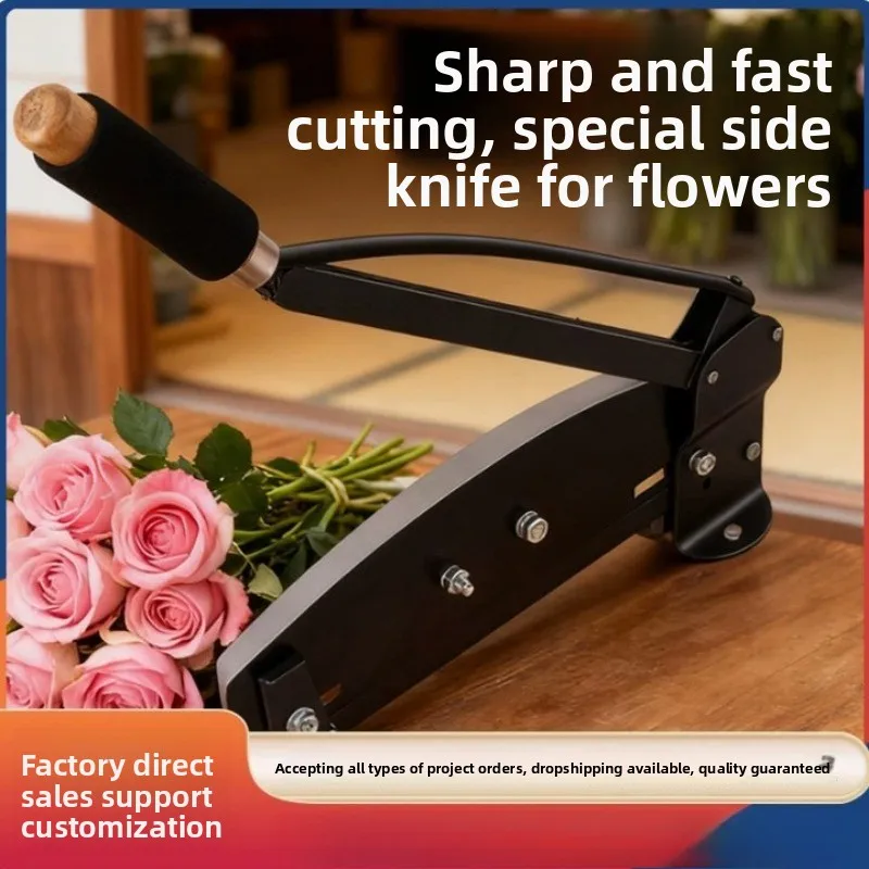 Professional Flower Slicer Multifunctional Manual Cutter Household Chinese Herb Cutting Tool Long Lasting Sharp