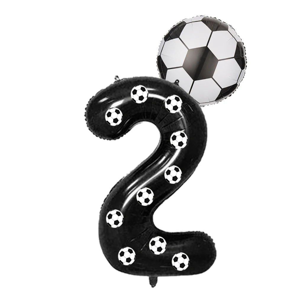 Fußball Geburtstag Ballon Set Fußball Banner Girlande Fußball Party Banner Ballon Dekor Jungen Fußball Geburtstag Party Dekoration – Detail 1