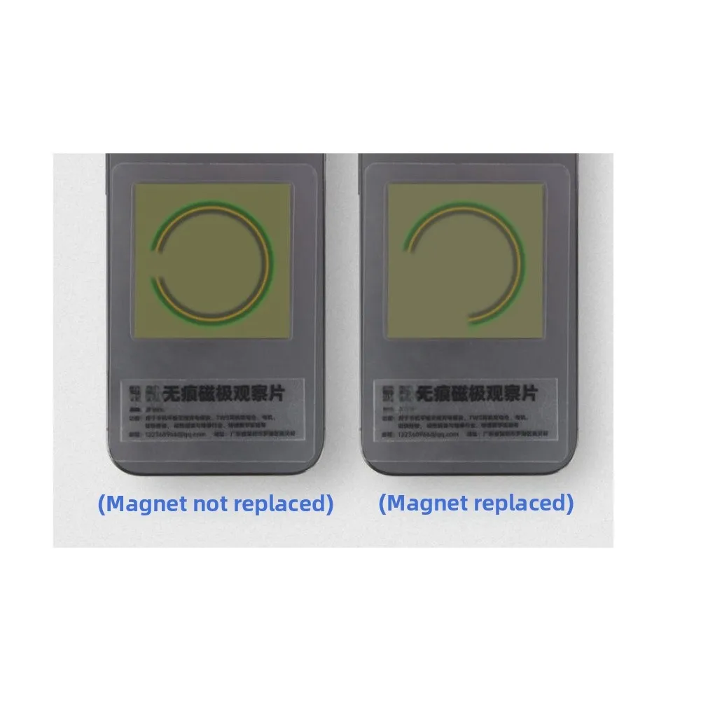 Compact Magnetic Detection Film for Observing Charging Coil Location and Magnetic Pole Patterns in Modern Electronics