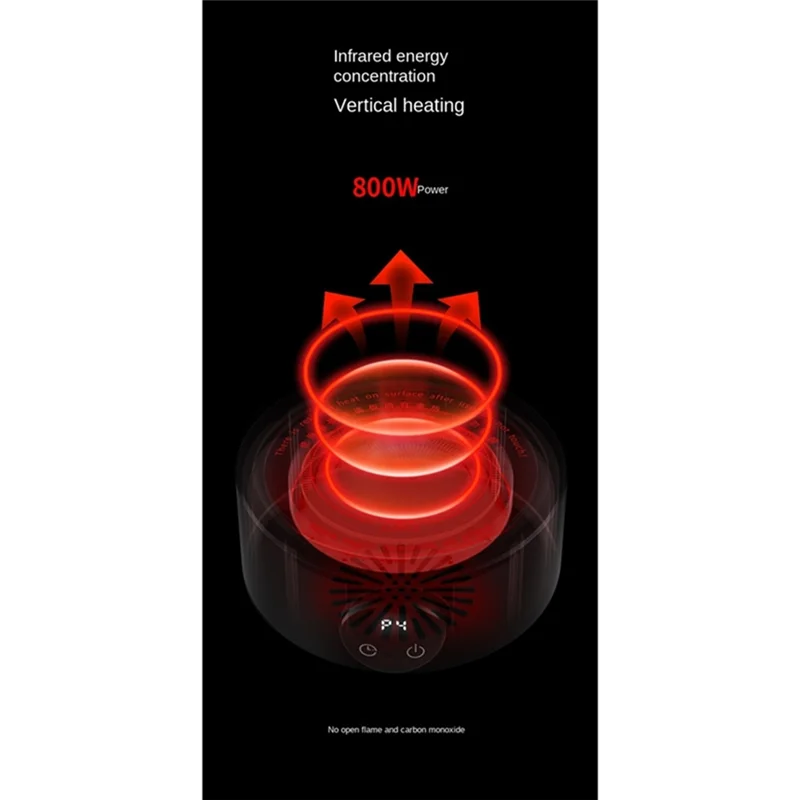 

Mini Coffee Electric Stove For Moka Pot 800W Cooktop Milk Water Heating Furnace Coffee Tool For Camp EU PLUG
